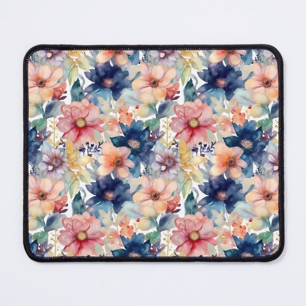 Item preview, colourful watercolour Flowers, digital art designed and sold by AthenaUK.