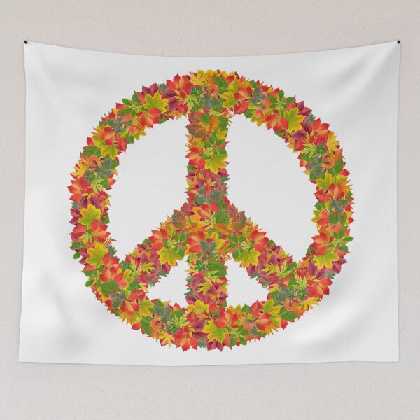 Artikelvorschau, Flower Peace Sign entworfen und verkauft von DukeGroovy.
