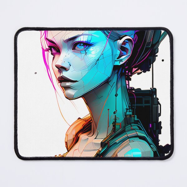 Item preview, High-Tech Style - An Illustration of a Cyberpunk Girl designed and sold by GalihDA.