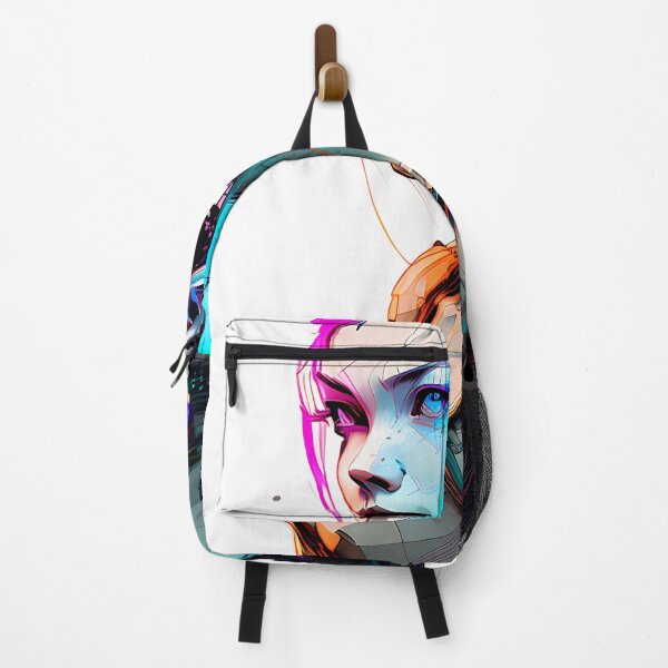 Item preview, High-Tech Style - An Illustration of a Cyberpunk Girl designed and sold by GalihDA.