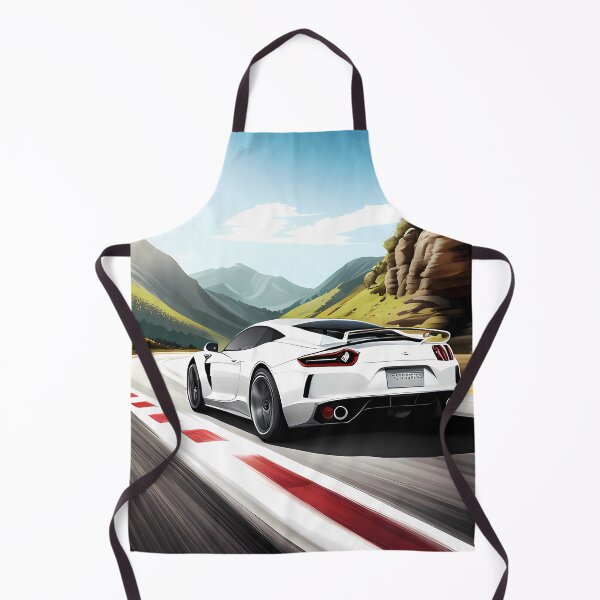 Item preview, White sport car racing in the mountain designed and sold by Xiangster987.