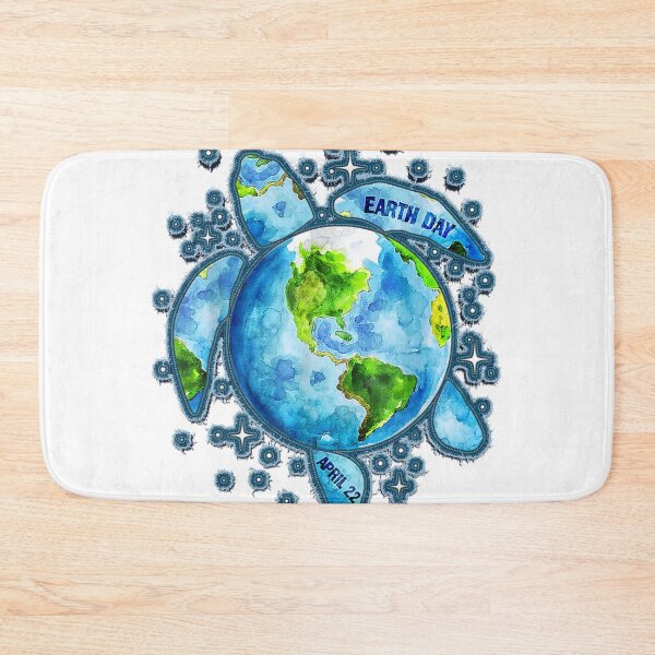 Item preview, Earth Day 2022 Restore Earth Sea Turtle Art Save the Planet designed and sold by alimuson.