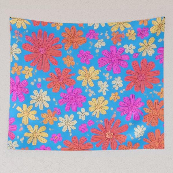 Item preview, Bright Flowers Pattern 0162 designed and sold by BloodSweatNTers.