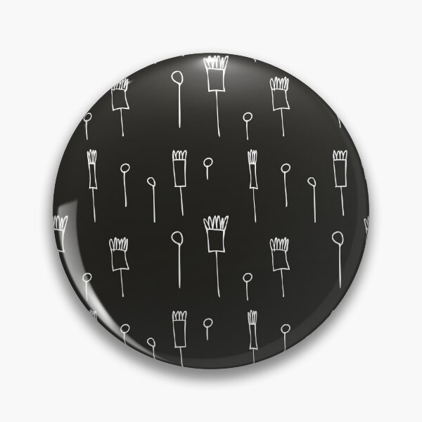Item preview, Doodle flowers black designed and sold by Gelena.