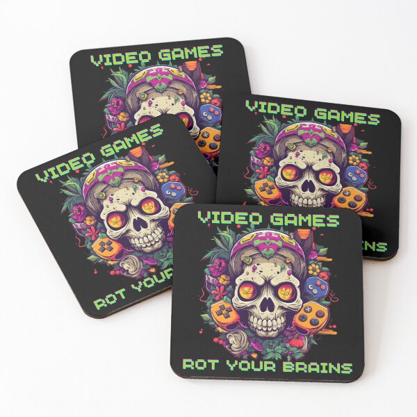 Item preview, Video Games Rot Your Brains designed and sold by NateFellhauer.