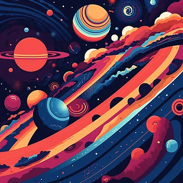 Artwork thumbnail, Cosmic Rhapsody by CustomHDPrints