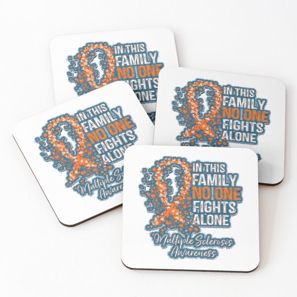 Item preview, In This Family No One Fights Alone Shirt Multiple Sclerosis designed and sold by alimuson.