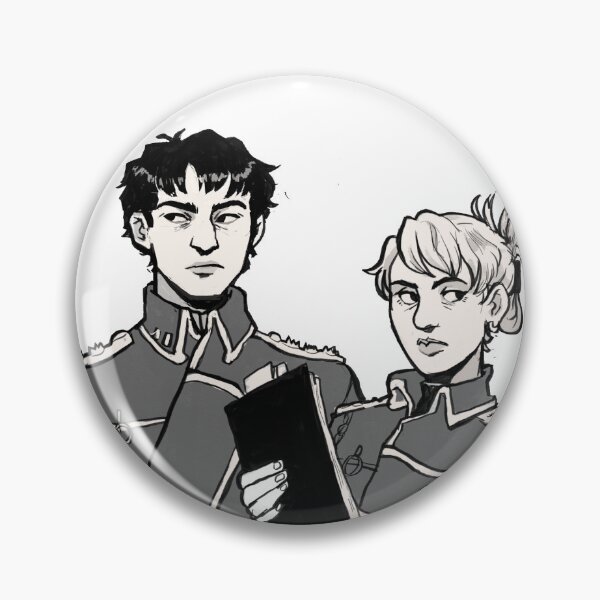 Item preview, Roy and Riza designed and sold by hatepotion.