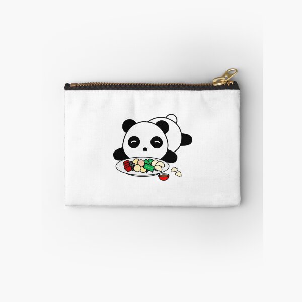Item preview, Cute Giant Panda Eating a Plate of Food designed and sold by OrderofOps.