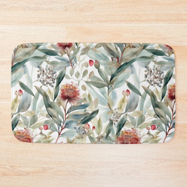 Item preview, Blooming Eucalyptus pattern designed and sold by Swags.