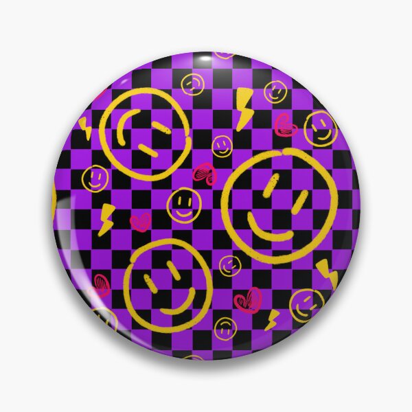 Item preview, Smiley checker pattern designed and sold by Hwangmine.