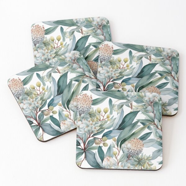 Item preview, Blooming Eucalyptus pattern 2 designed and sold by Swags.