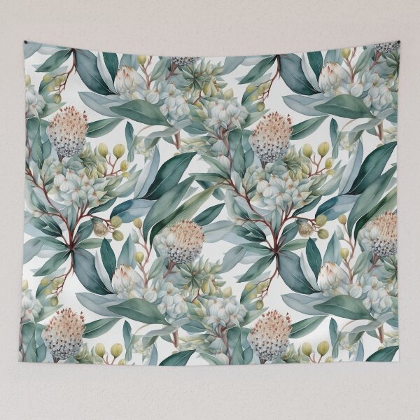 Item preview, Blooming Eucalyptus pattern 2 designed and sold by Swags.