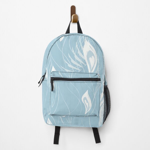 Item preview, Peacock Abstract in Pastel Blue designed and sold by Jean-Pham.
