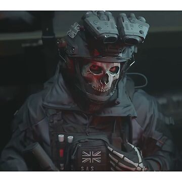 Ghost mask Call of duty Warfare Simon Riley