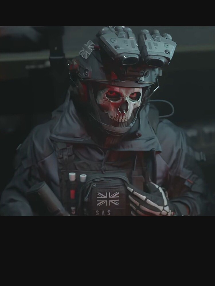 Game Call of Duty Modern Warfare 2 Simon Riley (Ghost) Canvas