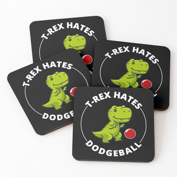 Item preview, Dodgeball T-rex dinosaur t rex Dino tyrannosaurus Funny designed and sold by TastefulTees.