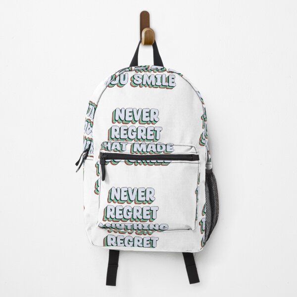 Item preview, Never regret anything that made you smile designed and sold by Osmodesign 44.