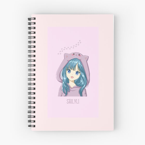 Aperçu de l'œuvre T-shirt Shylily Aime Cute Cat Girl créée et vendue par Duxt.