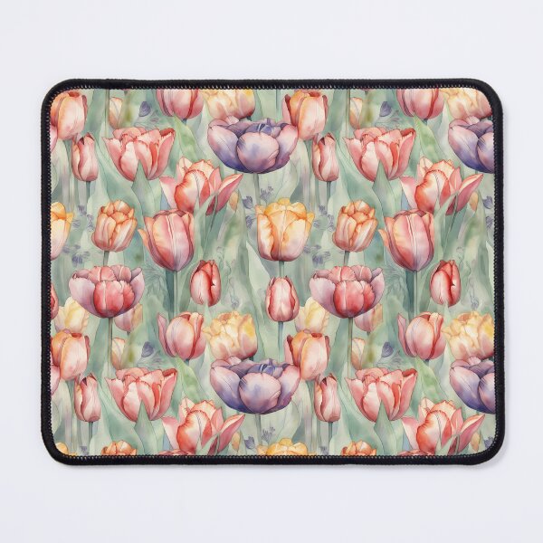 Item preview, colourful watercolour Flowers, digital art designed and sold by AthenaUK.