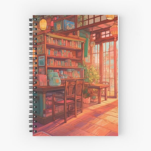 Item preview, Librería japonesa Sunlight designed and sold by MimiBears Prints.