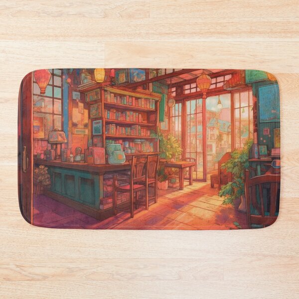 Item preview, Japanese Sunlight Book Store  designed and sold by MimiBears Prints.