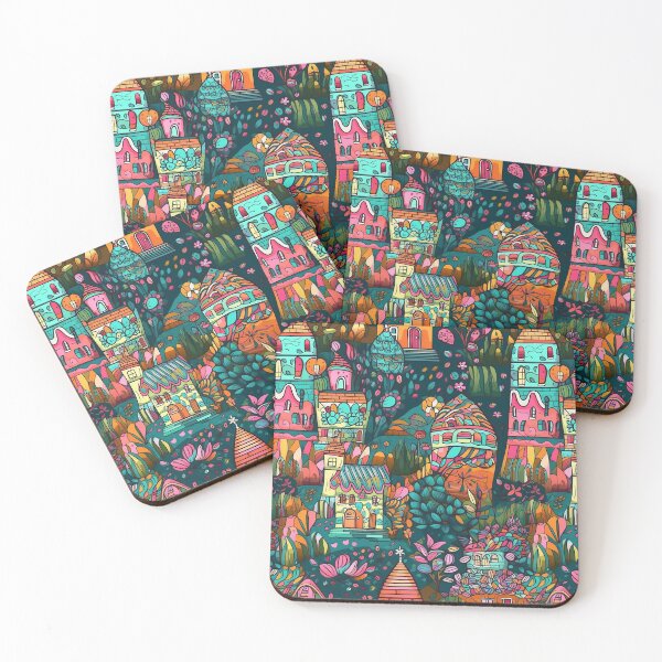 Item preview, Quelaris - Colorida ciudad (1/4) designed and sold by sabantha.