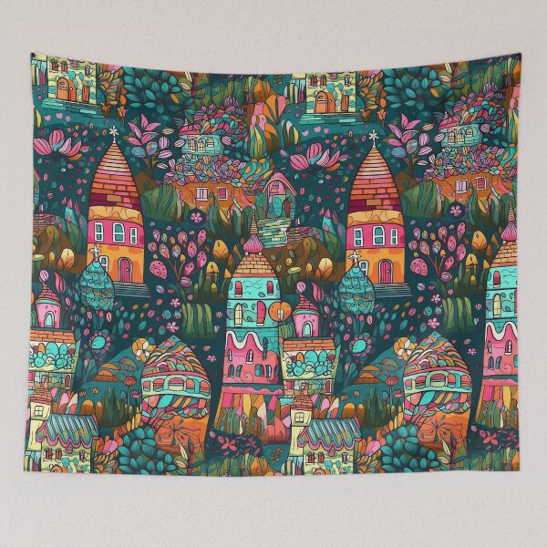 Item preview, Quelaris - Colorida ciudad (1/4) designed and sold by sabantha.
