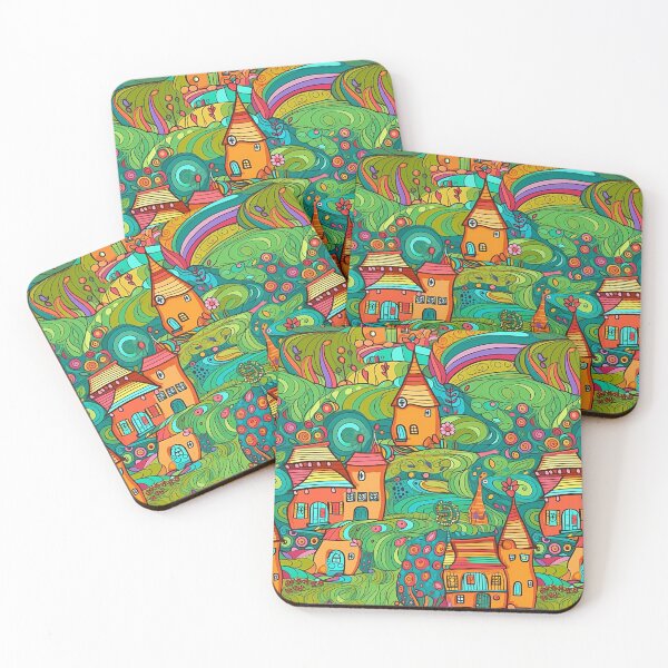 Item preview, Quelaris - Colorida ciudad (3/4) designed and sold by sabantha.