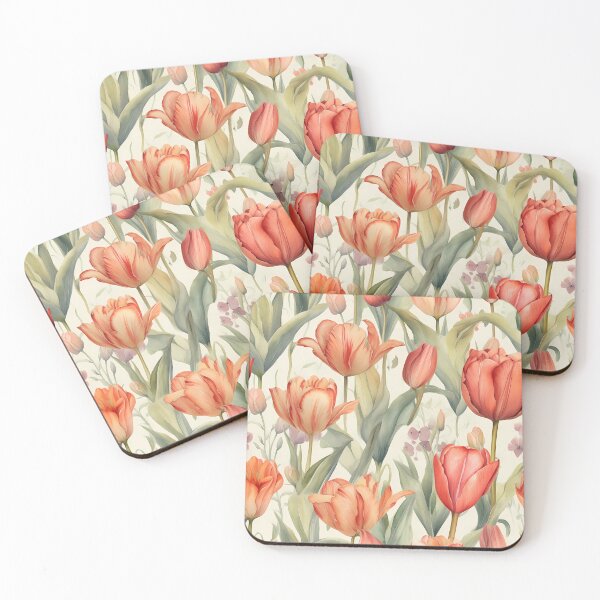 Item preview, colourful watercolour Flowers, digital art designed and sold by AthenaUK.