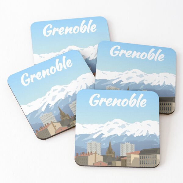 Item preview, Affiche Grenoble designed and sold by bianchimarion.