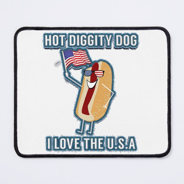 Item preview, 4th of July Memorial Day Hot Dog USA Premium designed and sold by alimuson.