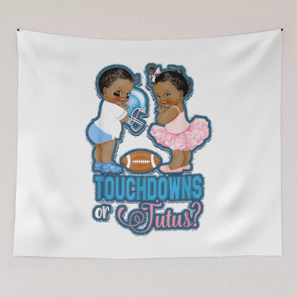 Item preview, Ethnic Touchdowns or Tutus Gender Reveal Party designed and sold by alimuson.