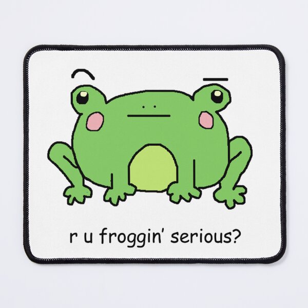 Item preview, funny frog logo - cringey frog joke designed and sold by aylanzvisuals.