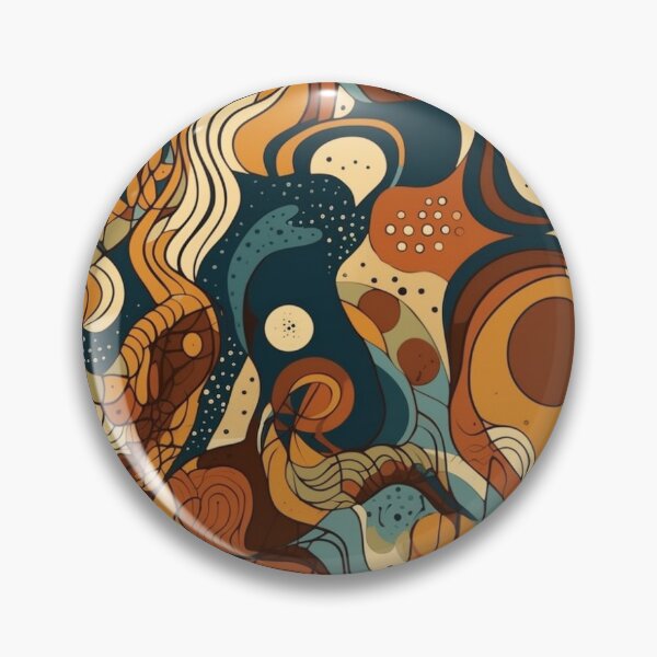 Artikelvorschau, Pattern Concept of Resilience Orange Blue Abstract entworfen und verkauft von Arncil.