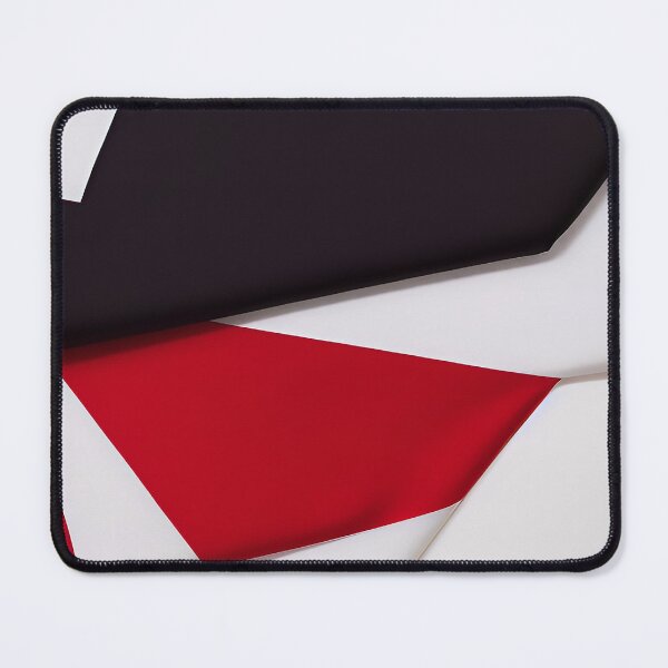 Item preview, Geometric Shapes Abstract Triangular Black and Red designed and sold by deniselynnimage.