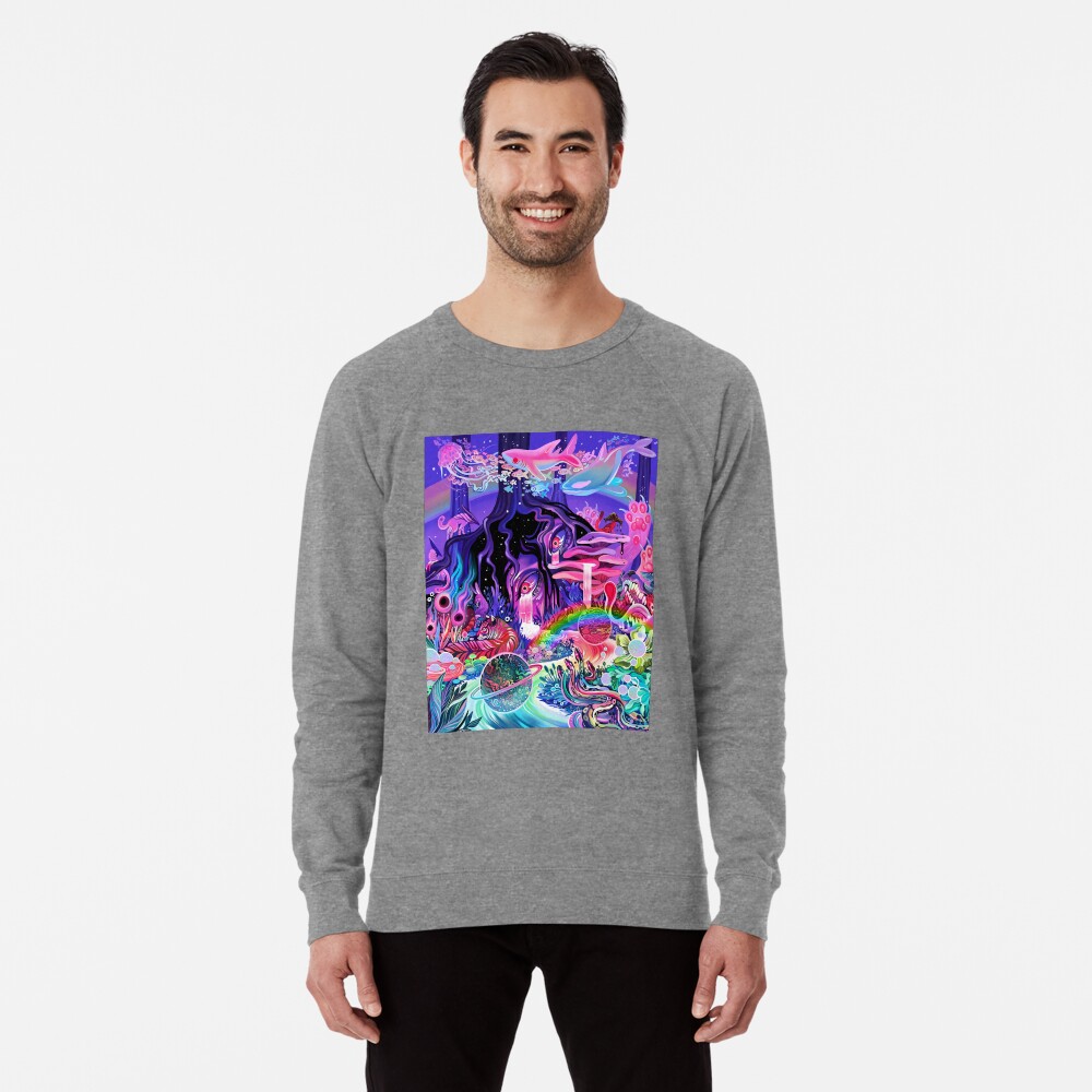 Item preview, Lightweight Sweatshirt designed and sold by cloudsover31.