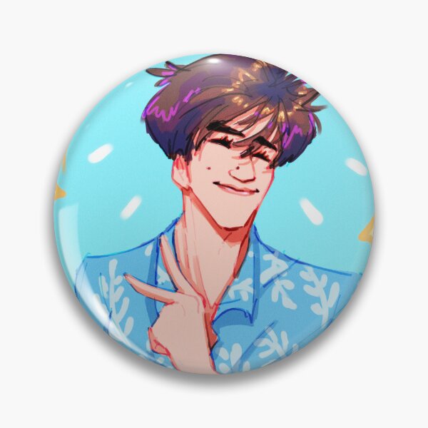 Item preview, Blue Hawaiian beach shirt Fourth ✨ designed and sold by SilverQuill27.