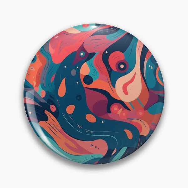 Item preview, Pattern Concept of Transformation Orange Blue Abstract designed and sold by Arncil.