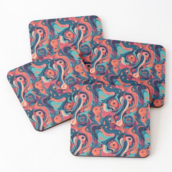 Item preview, Pattern Concept of Transformation Orange Blue Abstract designed and sold by Arncil.