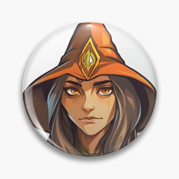 Item preview, Female Wizard Orange Hat designed and sold by cytryn.