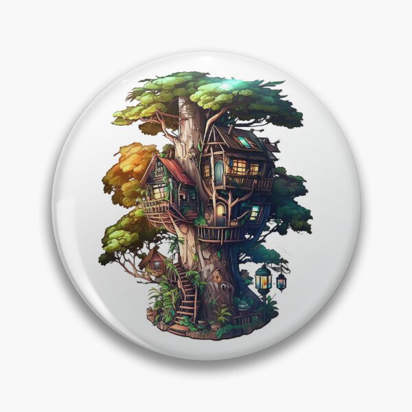 Item preview, Fantasy Tree House designed and sold by mukraker.