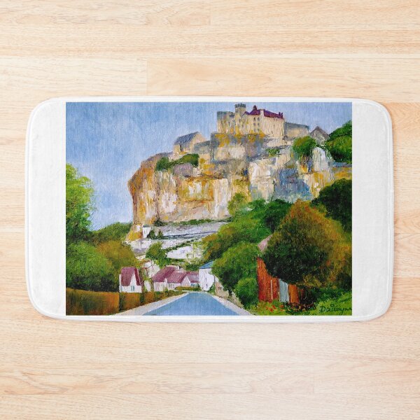 Item preview, Beynac Chateau and Village designed and sold by Dai Wynn Fine Art.