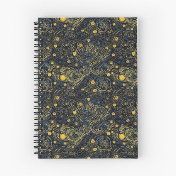 Item preview, Starry Night Inspired: Vincent Van Gogh Masterpiece Pattern designed and sold by PaintLabs.