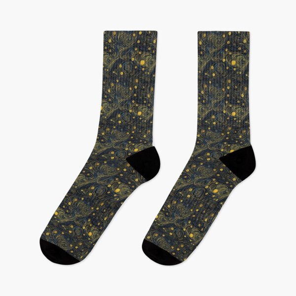 Item preview, Starry Night Inspired: Vincent Van Gogh Masterpiece Pattern designed and sold by PaintLabs.