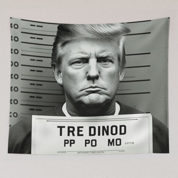 Item preview, Donald Grump Mugshot designed and sold by Frocentric.