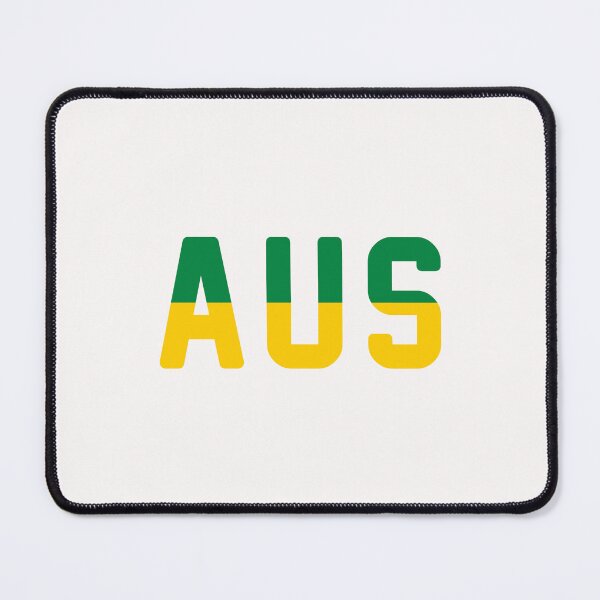 Item preview, AUS (Australia) Green / Gold / White Background designed and sold by PEK1787.