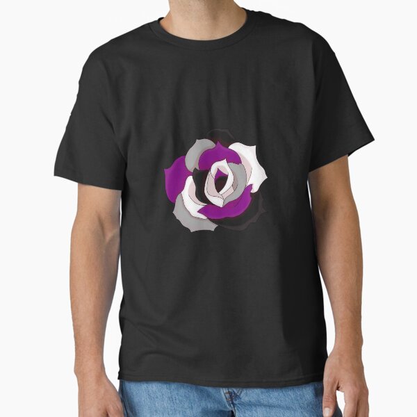 asexual rose (warm shading) Classic T-Shirt