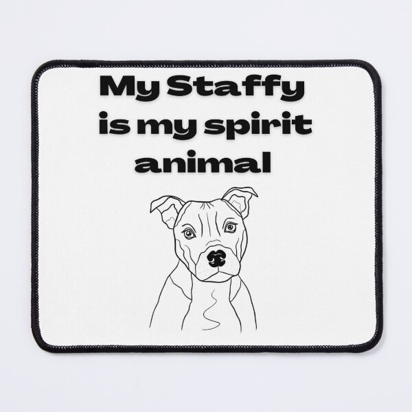 Item preview, Staffy Spirit Animal designed and sold by LeofireDesigns.