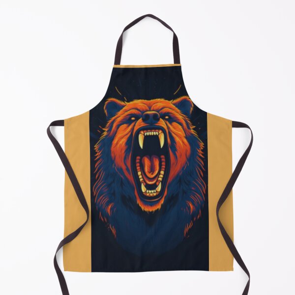 Item preview, Illustrated image of a roaring bear designed and sold by dygo1986.